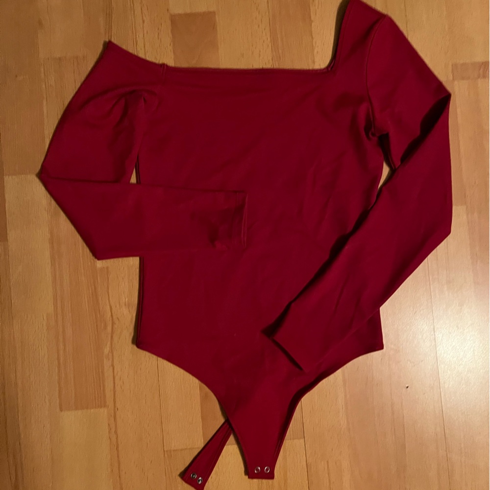 Abercrombie and fitch. Red body suit. Size small